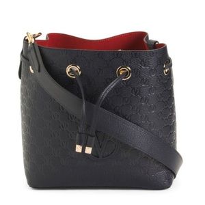 VALENTINO BY MARIO VALENTINO Italy
Leather Karl Medallion Bucket Bag